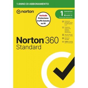 Norton 360 Standard 2026 | Antivirus per 1 Dispositivo Licenza di 1 Anno - immagine 1