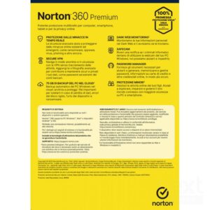 Norton 360 Premium 2026 | Antivirus per 10 Dispositivi Licenza di 1 Anno - immagine 4