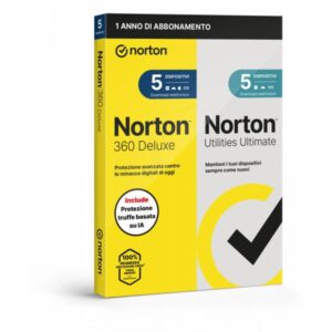 Norton 360 Deluxe + Utilities Ultimate 2026 | Antivirus per 5 Dispositivi Licenza di 1 Anno - immagine 5