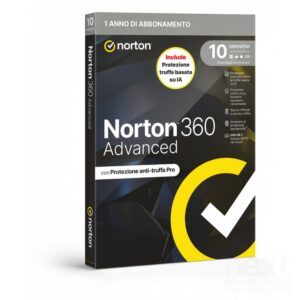 Norton 360 Advanced 2026 | Antivirus per 10 Dispositivi Licenza di 1 Anno - immagine 3