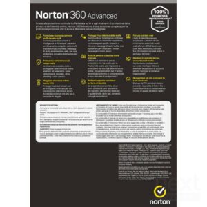 Norton 360 Advanced 2026 | Antivirus per 10 Dispositivi Licenza di 1 Anno - immagine 4