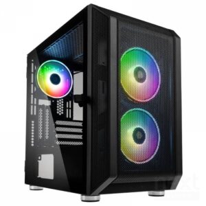 Kolink Citadel Mesh RGB Case Mini Tower Vetro Temperato No-Power mATX/Mini-ITX - immagine 2