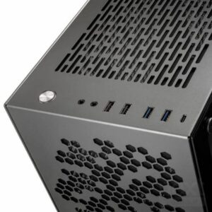 Kolink Rocket Heavy Vented Case SFF Vetro Temperato No-Power Mini-ITX - immagine 4