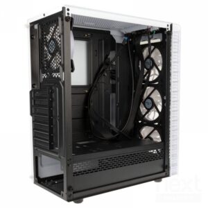 Kolink Observatory Lite ARGB Case Middle Tower Vetro Temperato No Power ATX/mATX/Mini-ITX Bianco - immagine 5