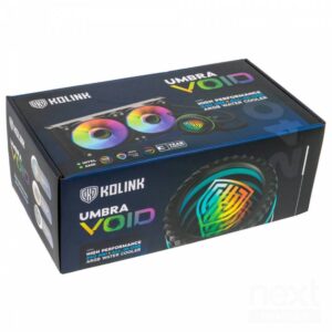 Kolink Umbra Void ARGB 240 Black CPU Liquid Cooler Intel 1851/1700/1200 AMD AM5/AM4 - immagine 2