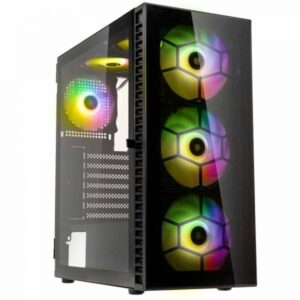 Kolink Observatory HF Glass Black ARGB Case Midi Tower Vetro Temperato No-Power minITX/mATX/ATX - immagine 1
