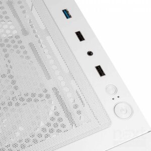 Kolink Observatory HF Vetro White ARGB Case Midi Tower Vetro Temperato No-Power minITX/mATX/ATX - immagine 3