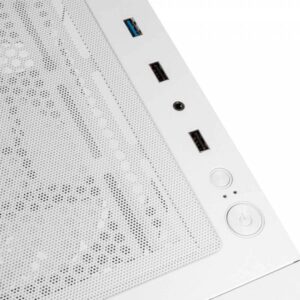 Kolink Observatory HF Vetro White ARGB Case Midi Tower Vetro Temperato No-Power minITX/mATX/ATX - immagine 5