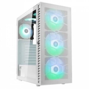 Kolink Observatory HF Mesh White ARGB Case Midi Tower Vetro Temperato No-Power ATX/mATX/Mini-ITX - immagine 1
