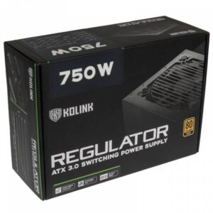 Kolink REGULATOR 750W Modulare 80+ Gold PFC Attivo ATX 3.0 - immagine 1