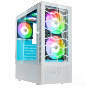 Kolink Observatory MX Glass White ARGB Case Midi Tower Vetro Temperato No-Power ATX/mATX/Mini-ITX - immagine 2