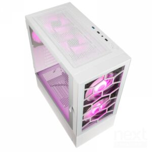 Kolink Observatory MX Glass White ARGB Case Midi Tower Vetro Temperato No-Power ATX/mATX/Mini-ITX - immagine 3