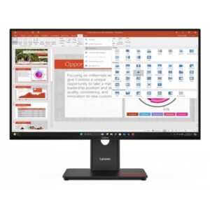 Lenovo ThinkVision T27-40 Monitor 27" IPS 120Hz Full HD 6ms Pivot USB-C HDMI/DisplayPort/VGA - immagine 1