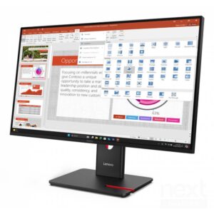 Lenovo ThinkVision T27-40 Monitor 27" IPS 120Hz Full HD 6ms Pivot USB-C HDMI/DisplayPort/VGA - immagine 3