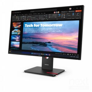 Lenovo ThinkVision T27QD-40 Monitor 27" IPS 120Hz QHD 6ms Pivot USB-C HDMI/DisplayPort - immagine 3