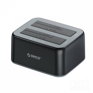 Orico 6829C3-V1 HDD Docking Station 2*Sata 2.5"/3.5" USB-C Nero - immagine 2
