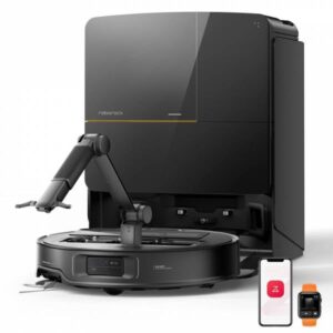 Roborock Saros Z70 Black Aspirapolvere Robot con Stazione di Pulizia - immagine 1
