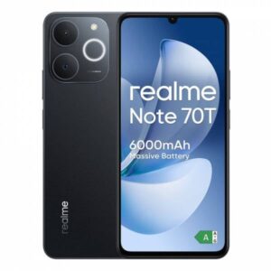 Realme Note 70T 128GB 6.74" 4G Dual-Sim Android 15 Obsidian Black - immagine 1
