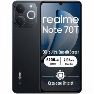 realme Note 70T 256GB 6.74" 4G Dual-Sim Android 15 Obsidian Black - immagine 2