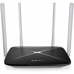 Mercusys AC12 Router Wireless AC 1200Mbps Dual-Band Nero - immagine 2