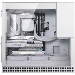 Geometric Future King Arthur White Case Midi Tower Vetro Temperato No-Power E-ATX/ATX/mATX/Mini-ITX - immagine 5