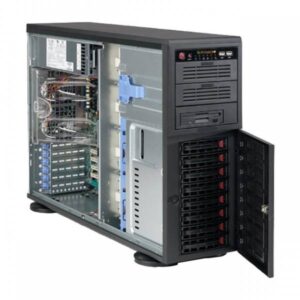 Supermicro CSE-743TQ-865B-SQ Pedastal Rack 4U 8*SATA/SAS 865w E-ATX Nero - immagine 1