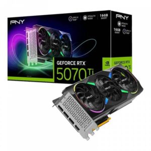 PNY GeForce RTX 5070 Ti ARGB EPIC-X OC 16GB GDDR7 DLSS4 1*HDMI/3*DisplayPort PCi Ex 5.0 16x - immagine 1