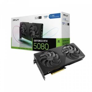 PNY GeForce RTX 5080 Slim OC 16GB GDDR7 DLSS4 1*HDMI/3*DisplayPort PCi Ex 5.0 16x - immagine 1