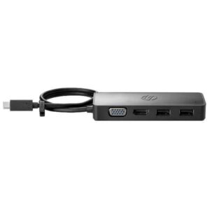 HP Elite USB-C Travel Hub Docking Type-C to VGA/HDMI/USB - immagine 1
