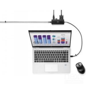 HP Elite USB-C Travel Hub Docking Type-C to VGA/HDMI/USB - immagine 5