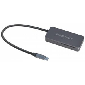 Mediacom MD-S405 Card Reader Type-C to SD/MicroSD - immagine 1