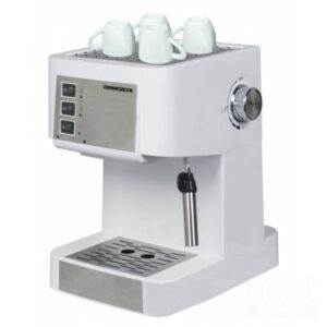 Termozeta TZ Espresso Macchina Caffè Manuale Espresso 1.5L Argento/Bianco - immagine 4