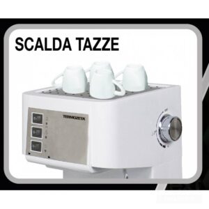Termozeta TZ Espresso Macchina Caffè Manuale Espresso 1.5L Argento/Bianco - immagine 6