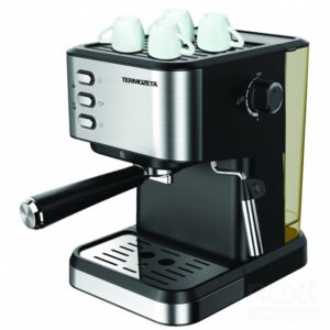 Termozeta TZ Espresso 4in1 Macchina Caffè Manuale Espresso 1.5L Nero/Argento - immagine 4