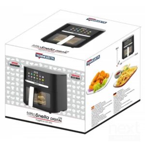 Termozeta Frittosnella Digital Friggitrice ad Aria 6,5 L 1600W Nero - immagine 5