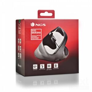 NGS Evo Moksha Mouse Ottico Verticale 2400DPI 5 Tasti Wireless/USB - immagine 6
