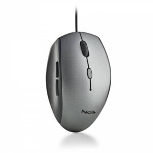 NGS MOTH GRAY Mouse Ottico 1600DPI 5 Tasti USB - immagine 1