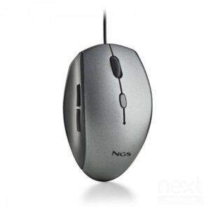 NGS MOTH GRAY Mouse Ottico 1600DPI 5 Tasti USB - immagine 2