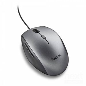 NGS MOTH GRAY Mouse Ottico 1600DPI 5 Tasti USB - immagine 3