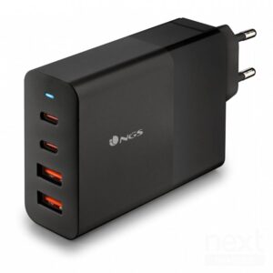 NGS BUD 100W Caricabatterie da Parete 100W 2*USB-C/2*USB-A - immagine 3