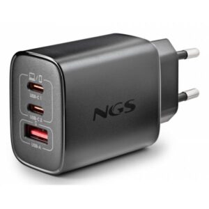 NGS Era 65W Caricabatterie da Parete 65W 2*USB-C/USB - immagine 5