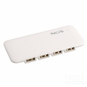 NGS IHUB 7 iReader Card USB 2.0 7 porte. Colore Bianco - immagine 2