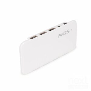 NGS IHUB 7 iReader Card USB 2.0 7 porte. Colore Bianco - immagine 5
