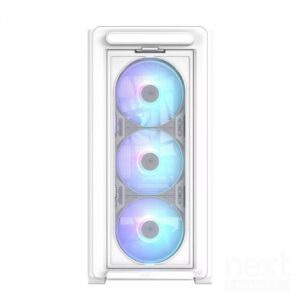 ASUS A23 Plus TG White ARGB Case Mini Tower Vetro Temperato No-Power mATX/Mini-ITX - immagine 3