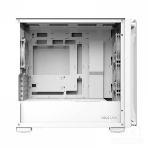 ASUS A23 Plus TG White ARGB Case Mini Tower Vetro Temperato No-Power mATX/Mini-ITX - immagine 4