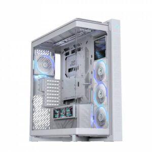 ASUS ROG Cronox ARGB White Case Midi Tower Vetro Temperato No-Power E-ATX/ATX/mAXT/Mini-ITX - immagine 1