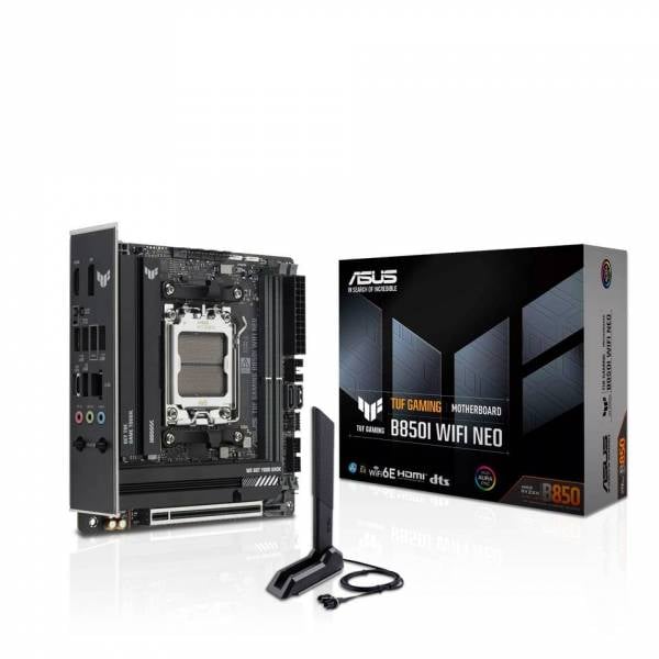 ASUS TUF Gaming B850I WIFI NEO AMD B850 2*DDR5 2*M.2 2*SataIII AM5 HDMI/DisplayPort Mini-ITX