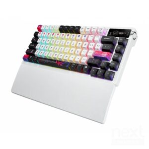 ASUS ROG Azoth X Tastiera Meccanica 75% Switch ROG NX V2 Snow USB/Wireless/Bluetooth Layout US - immagine 4