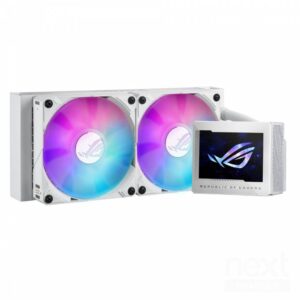 ASUS ROG Ryujin III 240 ARGB White Edition CPU Liquid Cooler Display LCD Intel 1851/1700/1200 AMD AM5/AM4 - immagine 2
