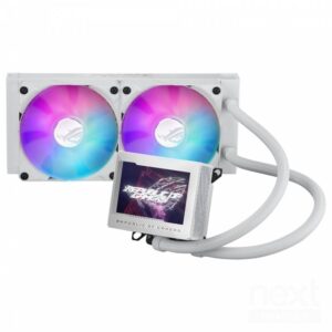ASUS ROG Ryujin III 240 ARGB White Edition CPU Liquid Cooler Display LCD Intel 1851/1700/1200 AMD AM5/AM4 - immagine 4